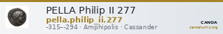PELLA Philip II 277 — CANOA