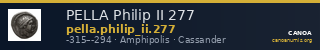 PELLA Philip II 277 — CANOA