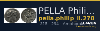 PELLA Philip II 278 — CANOA