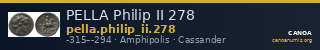 PELLA Philip II 278 — CANOA