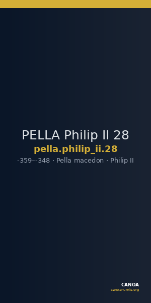PELLA Philip II 28 — CANOA