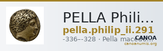 PELLA Philip II 291 — CANOA