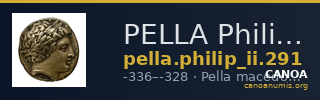 PELLA Philip II 291 — CANOA
