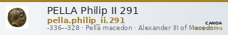 PELLA Philip II 291 — CANOA