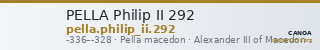 PELLA Philip II 292 — CANOA