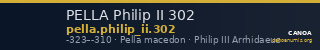PELLA Philip II 302 — CANOA