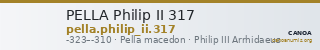 PELLA Philip II 317 — CANOA
