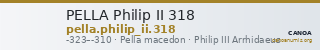 PELLA Philip II 318 — CANOA