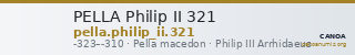 PELLA Philip II 321 — CANOA