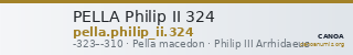PELLA Philip II 324 — CANOA
