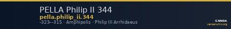 PELLA Philip II 344 — CANOA