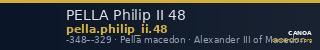 PELLA Philip II 48 — CANOA