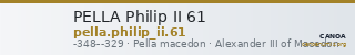 PELLA Philip II 61 — CANOA