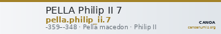 PELLA Philip II 7 — CANOA