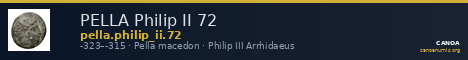 PELLA Philip II 72 — CANOA