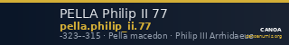 PELLA Philip II 77 — CANOA