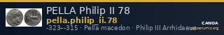 PELLA Philip II 78 — CANOA