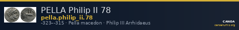 PELLA Philip II 78 — CANOA