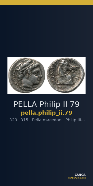 PELLA Philip II 79 — CANOA