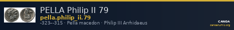 PELLA Philip II 79 — CANOA