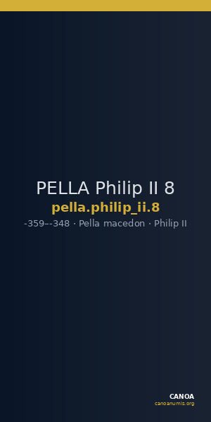 PELLA Philip II 8 — CANOA