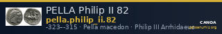 PELLA Philip II 82 — CANOA