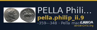 PELLA Philip II 9 — CANOA