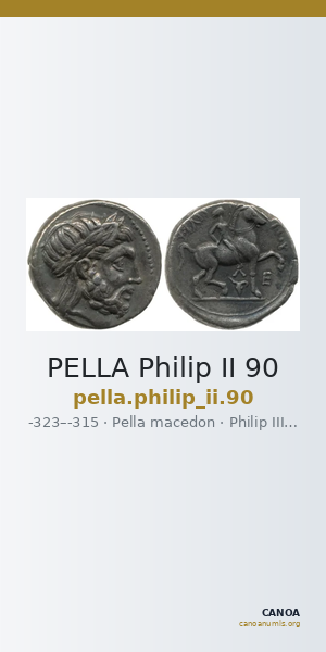 PELLA Philip II 90 — CANOA
