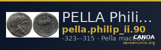 PELLA Philip II 90 — CANOA