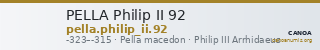 PELLA Philip II 92 — CANOA