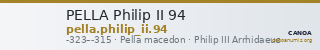 PELLA Philip II 94 — CANOA