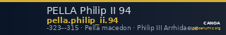PELLA Philip II 94 — CANOA