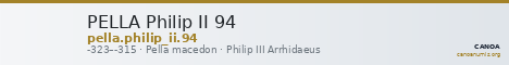 PELLA Philip II 94 — CANOA