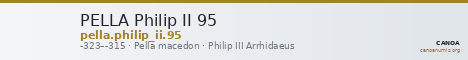 PELLA Philip II 95 — CANOA