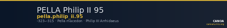 PELLA Philip II 95 — CANOA