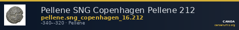 Pellene SNG Copenhagen Pellene 212 — CANOA