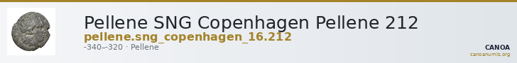 Pellene SNG Copenhagen Pellene 212 — CANOA