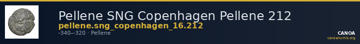Pellene SNG Copenhagen Pellene 212 — CANOA