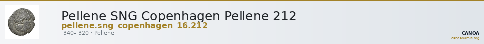 Pellene SNG Copenhagen Pellene 212 — CANOA