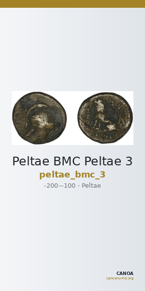 Peltae BMC Peltae 3 — CANOA