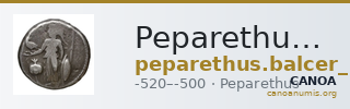 Peparethus Balcer 1967 I.1 — CANOA