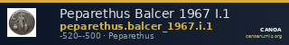 Peparethus Balcer 1967 I.1 — CANOA