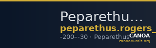 Peparethus Rogers 1932 564 — CANOA