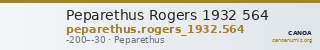Peparethus Rogers 1932 564 — CANOA