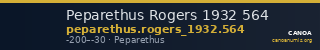 Peparethus Rogers 1932 564 — CANOA