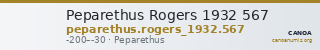 Peparethus Rogers 1932 567 — CANOA