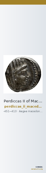 Perdiccas II of Macedon Aegae, Macedon Raymond 1953 Group IV light tetrobols — CANOA