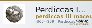 Perdiccas III of Macedon Macedon BMC Perdiccas III 1 — CANOA