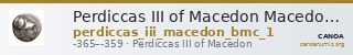 Perdiccas III of Macedon Macedon BMC Perdiccas III 1 — CANOA