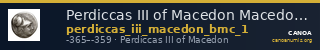 Perdiccas III of Macedon Macedon BMC Perdiccas III 1 — CANOA